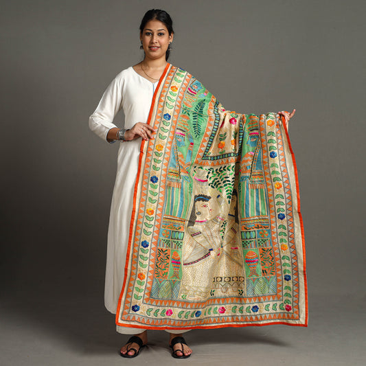 Phulkari Embroidered Dupatta