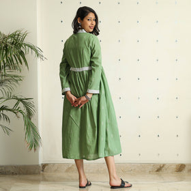 Buy Jacquard Cotton Flared Gher Dress Online at iTokri.com