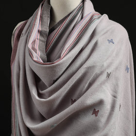 Kutch Handwoven Merino Wool Dhabla Shawl 72