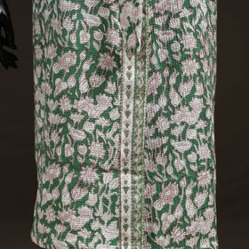 Sanganeri Hand Block Print Waffle Weave Cotton Bath Robe 29