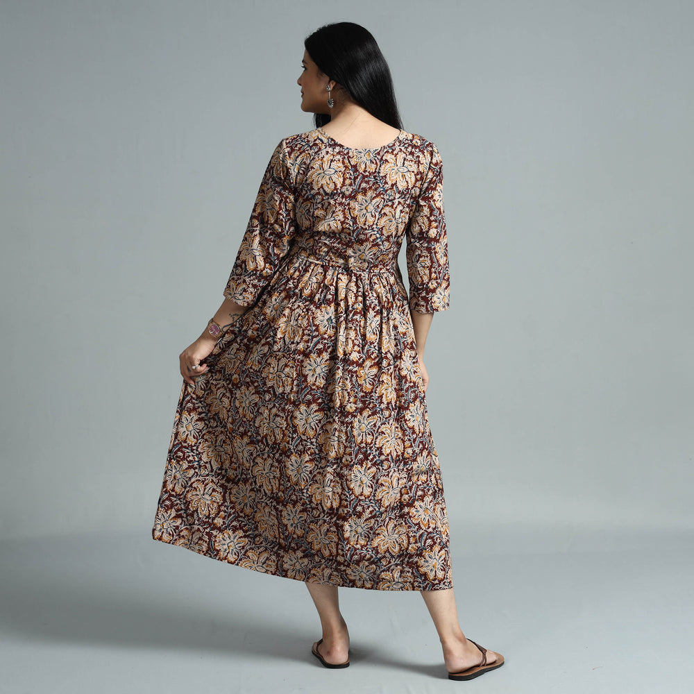 kalamkari cotton dress