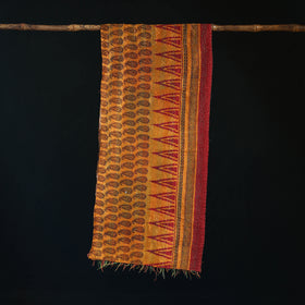Bengal Kantha Handwork Patchwork Reversible Silk Stole 294