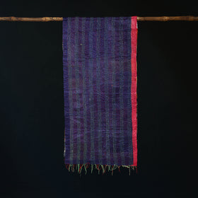 Bengal Kantha Handwork Patchwork Reversible Silk Stole 292