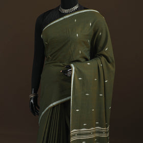 Phulia Jamdani Pure Handloom Cotton Saree with Tassels (Count 92/40) 40