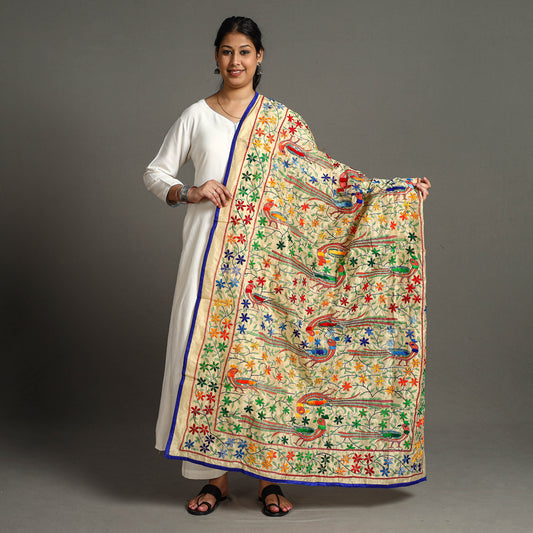 Phulkari Embroidered Dupatta