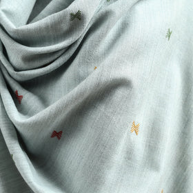 Kutch Handwoven Merino Wool Dhabla Shawl 73