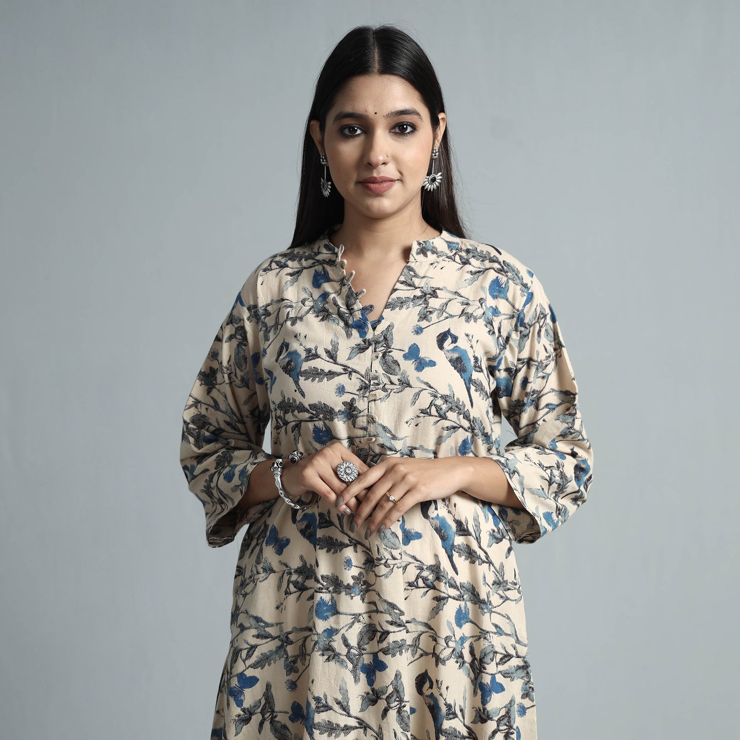 kalamkari printed kurta