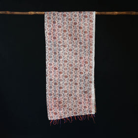 Bengal Kantha Handwork Patchwork Reversible Silk Stole 288