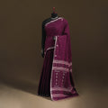 Phulia Jamdani Pure Handloom Cotton Saree with Tassels (Count 92/40) 41