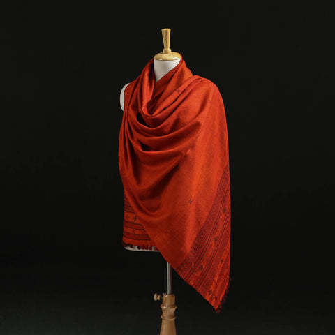 Kutch Handwoven Merino Wool Dhabla Shawl 74