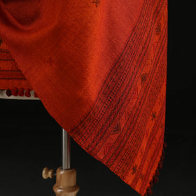 Kutch Handwoven Merino Wool Dhabla Shawl 74