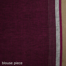 Phulia Jamdani Pure Handloom Cotton Saree with Tassels (Count 92/40) 41