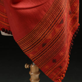 Kutch Handwoven Merino Wool Dhabla Shawl 75