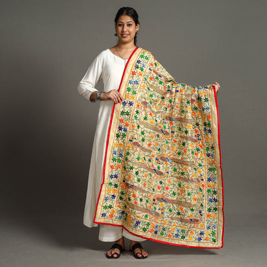 Phulkari Embroidered Dupatta