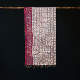 Bengal Kantha Handwork Patchwork Reversible Silk Stole 277