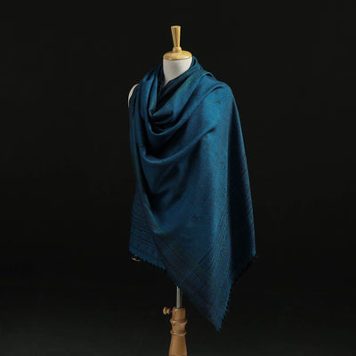 Kutch Handwoven Merino Wool Dhabla Shawl 76