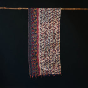 Bengal Kantha Handwork Patchwork Reversible Silk Stole 276