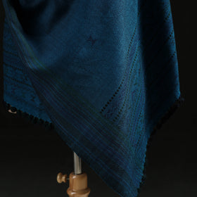 Kutch Handwoven Merino Wool Dhabla Shawl 76
