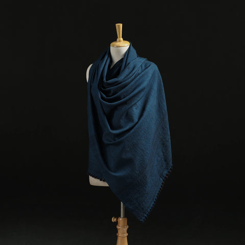Kutch Handwoven Merino Wool Dhabla Shawl 77