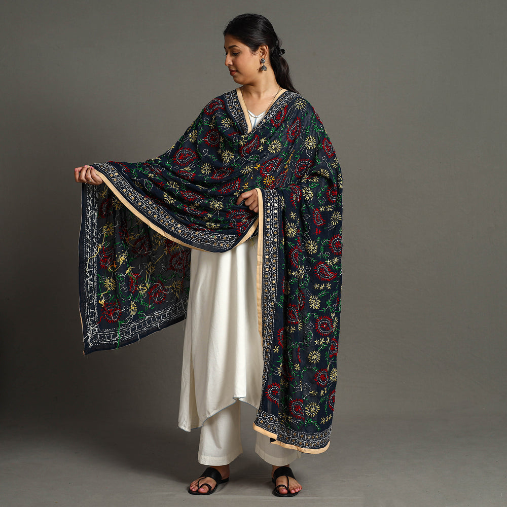 Phulkari Embroidered Dupatta