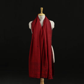 Kutch Handwoven Merino Wool Dhabla Shawl 79