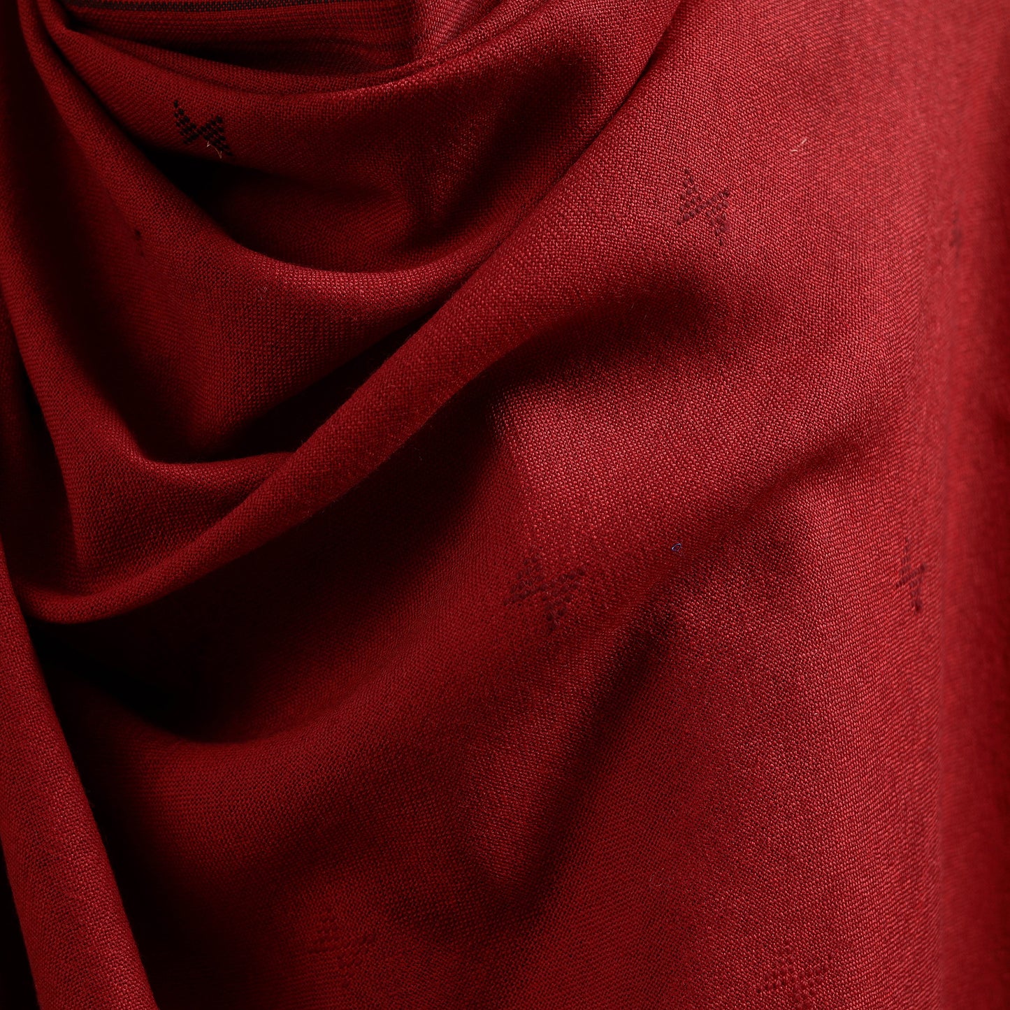 Kutch Handwoven Merino Wool Dhabla Shawl 79