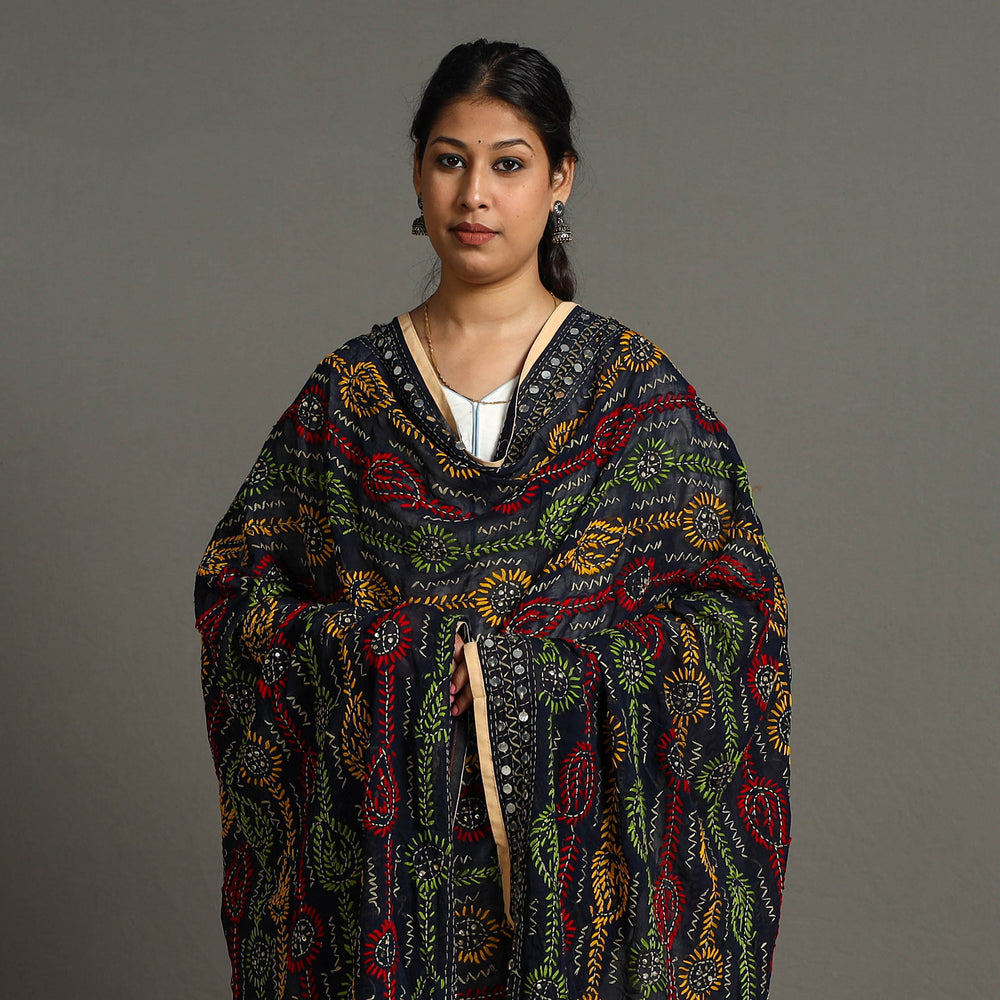 Phulkari Embroidered Dupatta