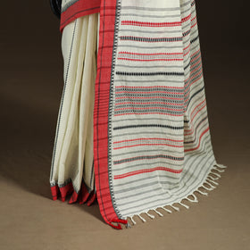 Bengal Handwoven Cotton Begumpuri Saree with Blouse Piece 02