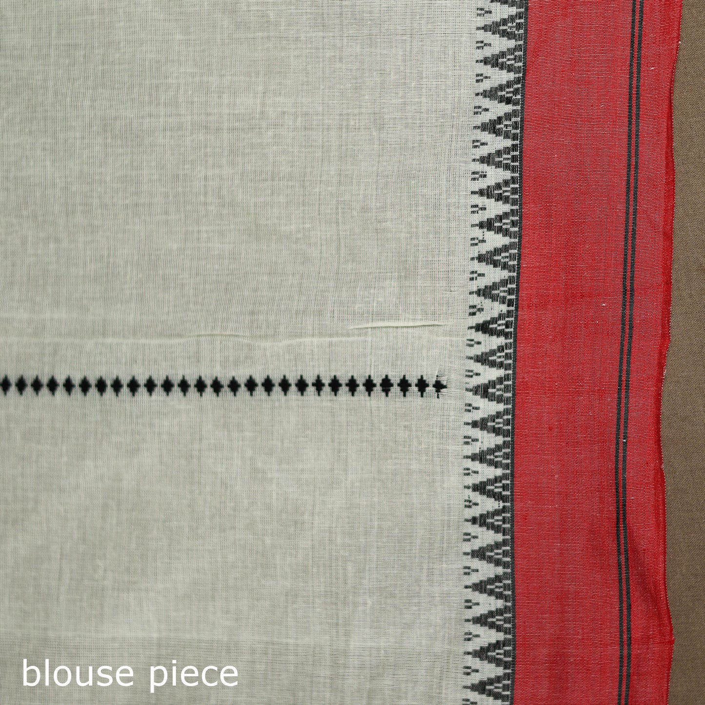 Bengal Handwoven Cotton Begumpuri Saree with Blouse Piece 02