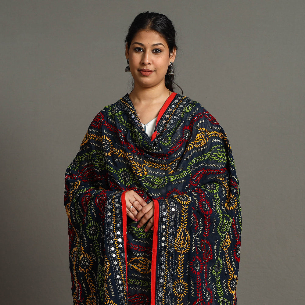 Phulkari Embroidered Dupatta