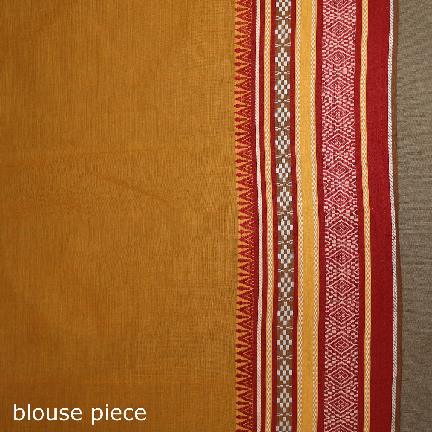 Bengal Handwoven Cotton Begumpuri Saree with Blouse Piece 03