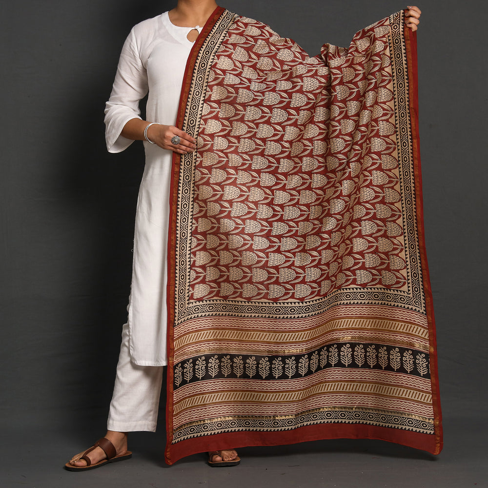 bagru dupatta