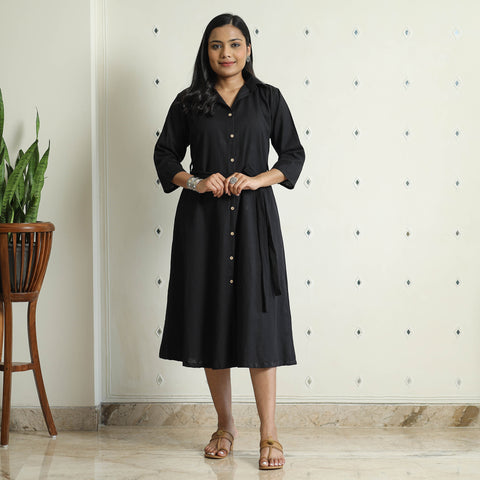 plain cotton dress