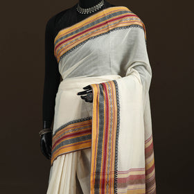 Bengal Handwoven Cotton Begumpuri Saree 04
