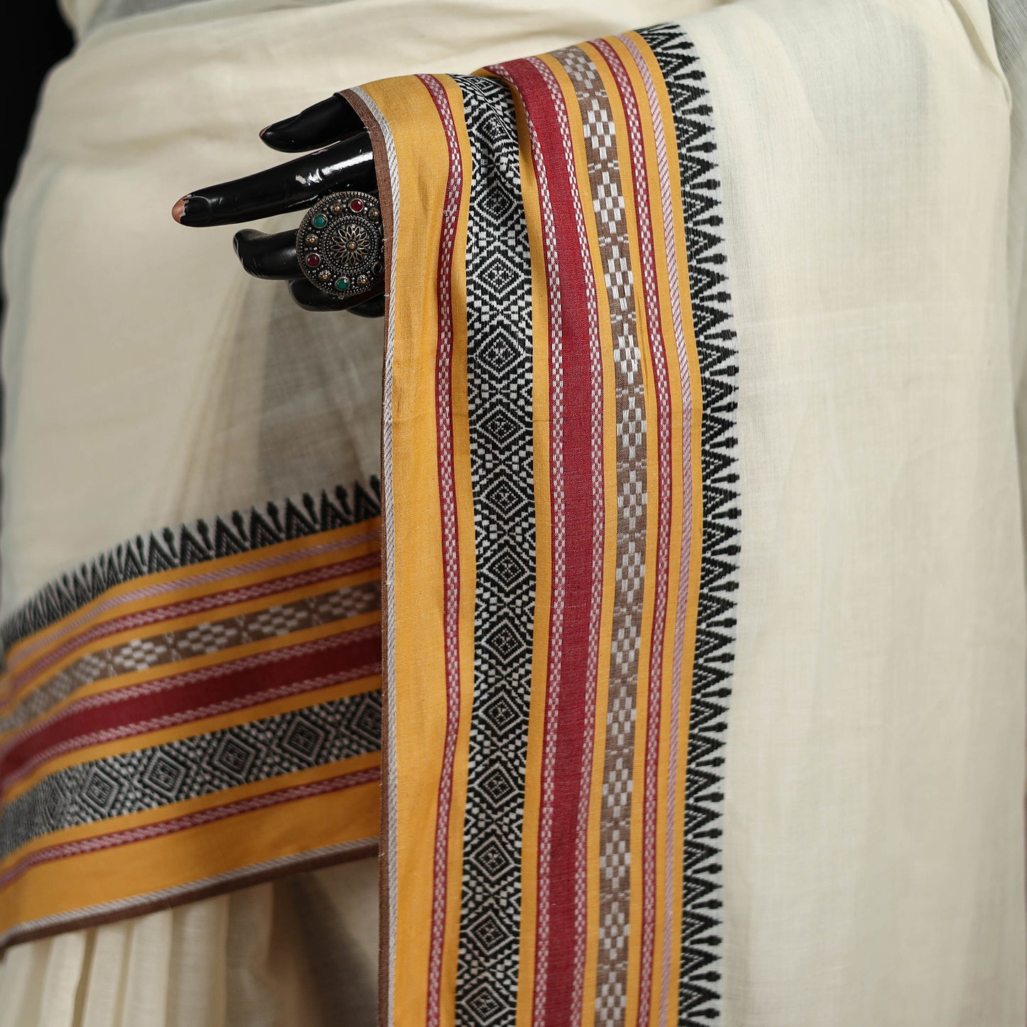 Bengal Handwoven Cotton Begumpuri Saree 04