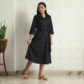 plain cotton dress