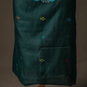 Jamdani Pure Handloom Muslin Unstitched Dress Material: Kurta with Dupatta 13