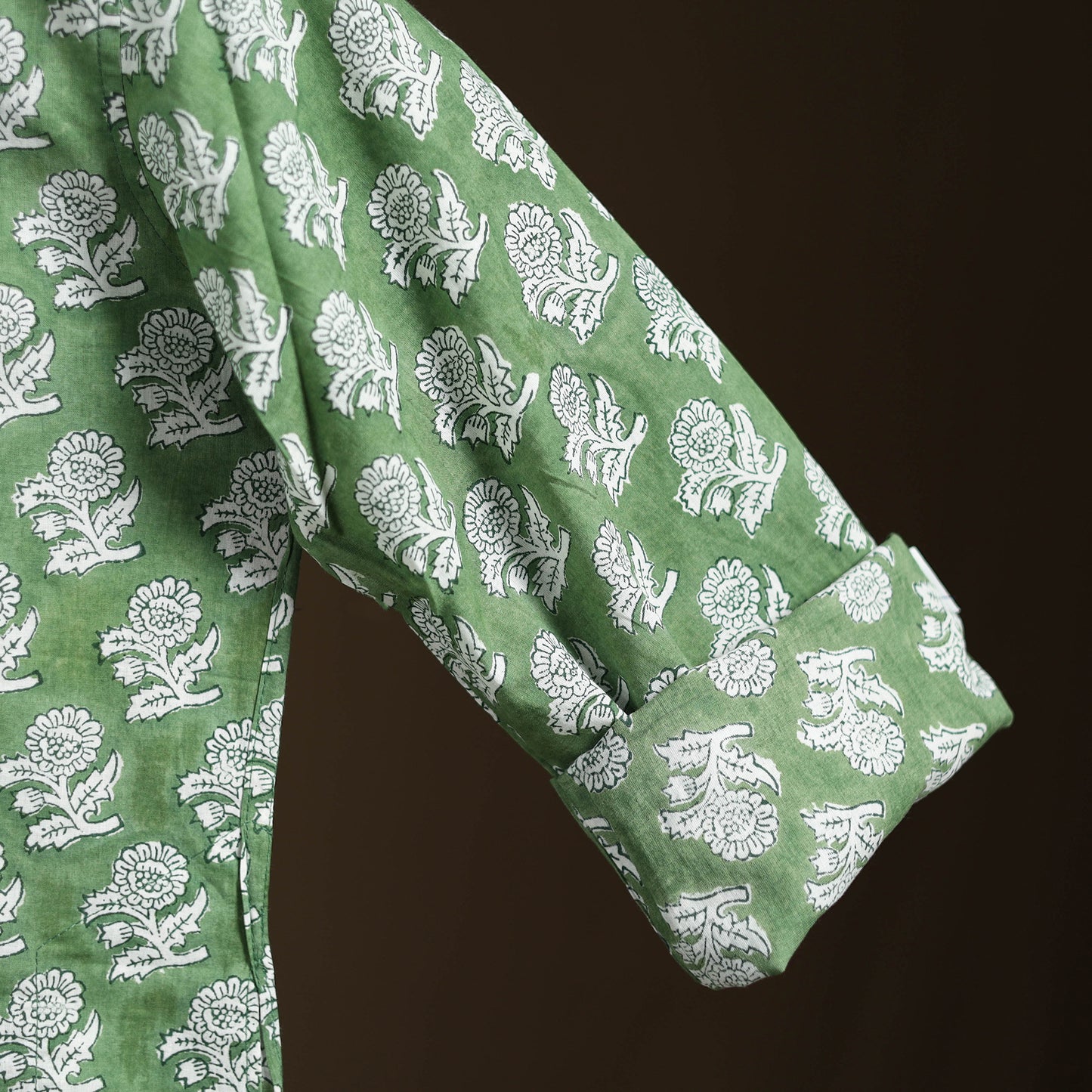 Sanganeri Hand Block Print Cotton Short Men Kurta 11