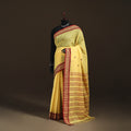 Bengal Handwoven Cotton Dot Buti Begumpuri Saree 05