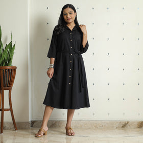 plain cotton dress