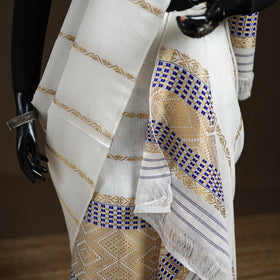 Assam Handloom Silk Cotton Mekhela Chador with Blouse Piece 02