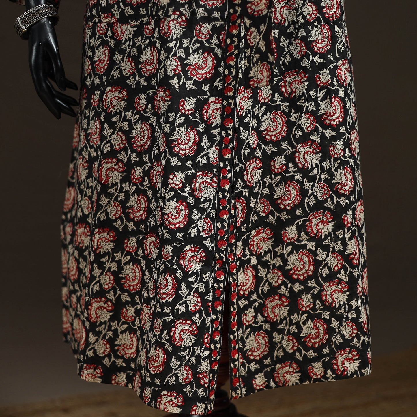 Sanganeri Hand Block Print Cotton Bath Robe 44