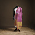 Pure Handloom Cotton Nizam Zari Border Mangalagiri Dupatta 01