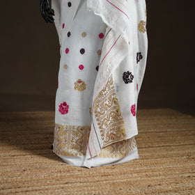 Assam Handloom Silk Cotton Mekhela Chador with Blouse Piece 03
