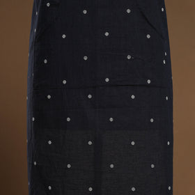 Black Jacquard Weaving Cotton Apron with Pocket