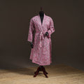 Sanganeri Hand Block Print Cotton Bath Robe 46