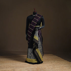 Assam Handloom Silk Cotton Mekhela Chador with Blouse Piece 04