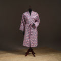 Sanganeri Hand Block Print Cotton Bath Robe 47