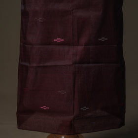 Jamdani Pure Handloom Muslin Unstitched Dress Material: Kurta with Dupatta 16