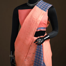 Assam Handloom Silk Cotton Mekhela Chador with Blouse Piece 06